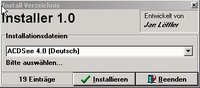 Screenshot JLSoft Installer