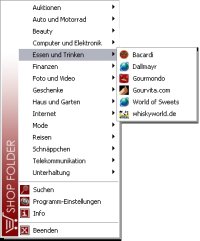 Screenshot ShopFolder