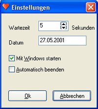 Screenshot JLSoft Beziehungscounter